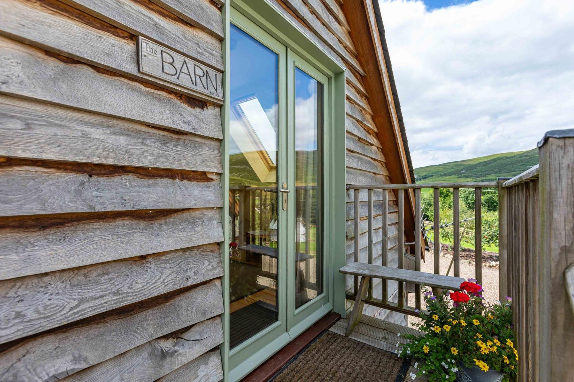 The Barn At Dormouse Cottage Selkirk Exterior photo