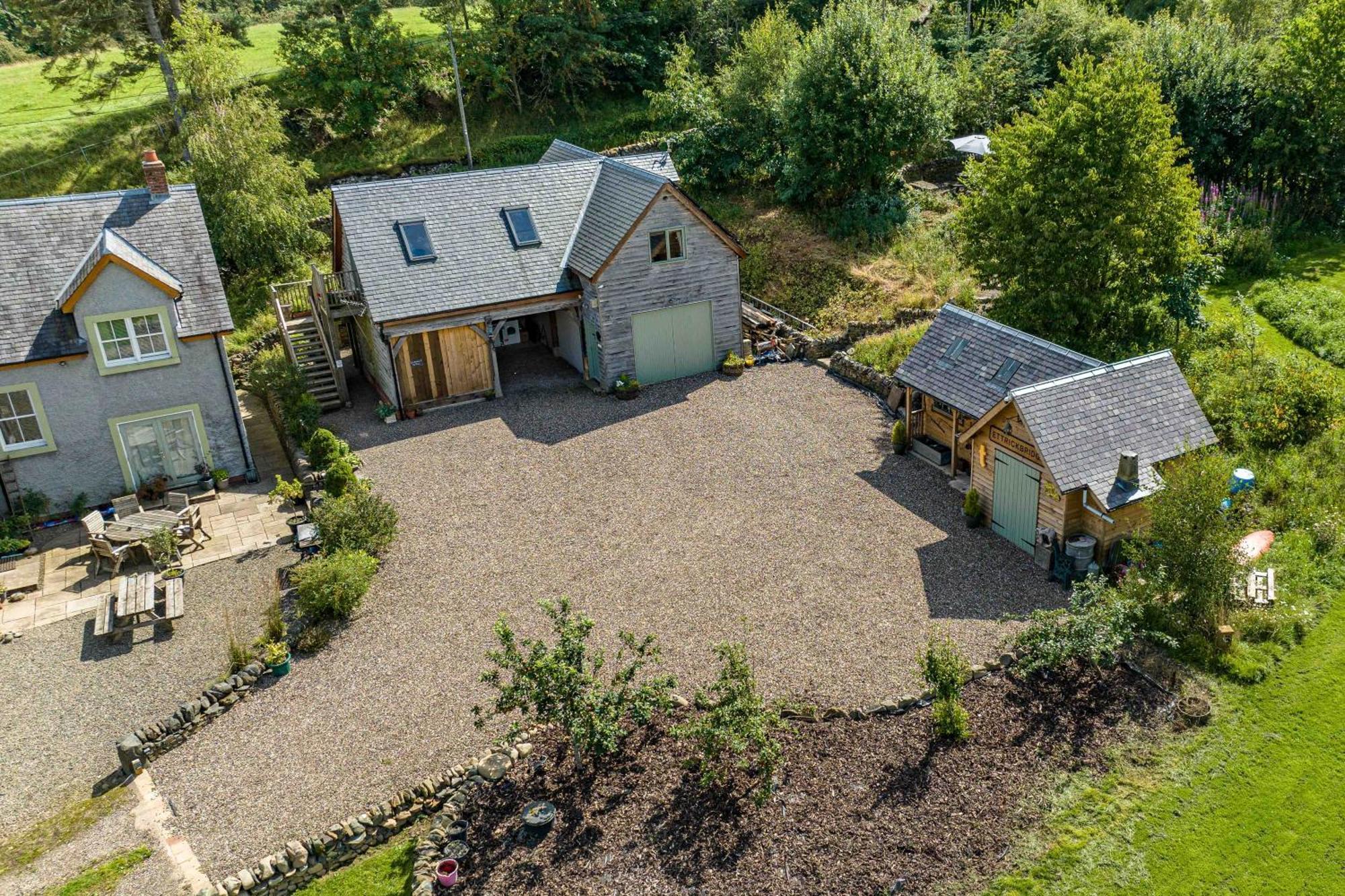 The Barn At Dormouse Cottage Selkirk Exterior photo