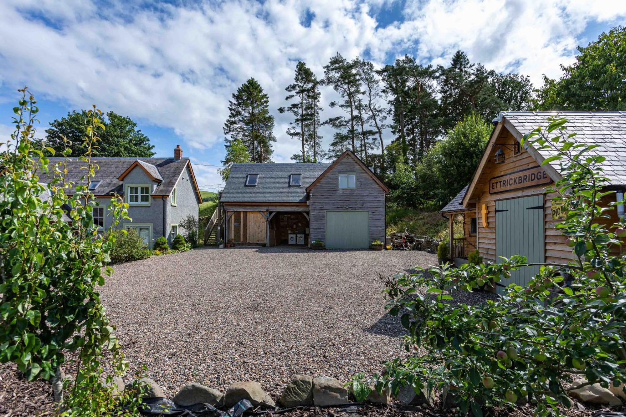 The Barn At Dormouse Cottage Selkirk Exterior photo